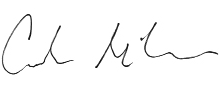 Graham McGregor signature